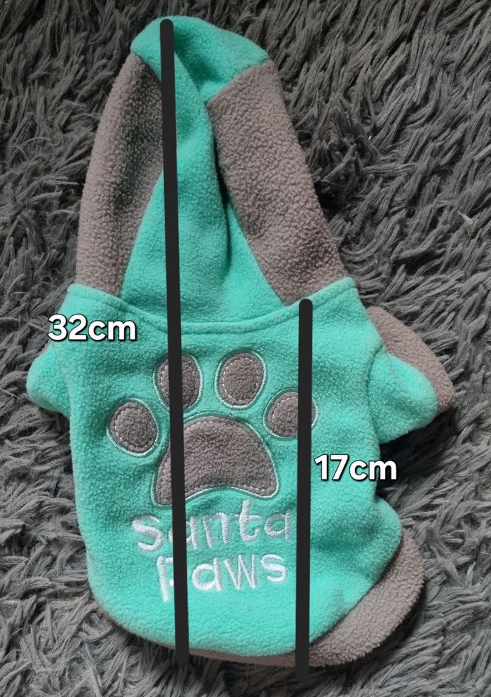 Pull à capuche taille XS chien ou chat - photo numéro 5