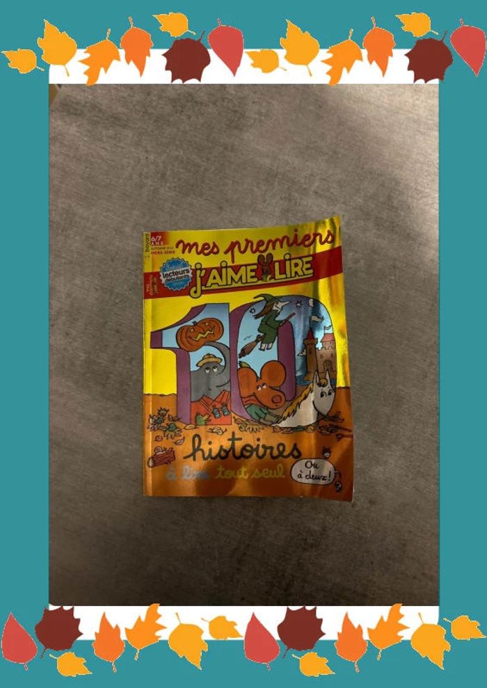 Livre mes premiers, j’aime lire