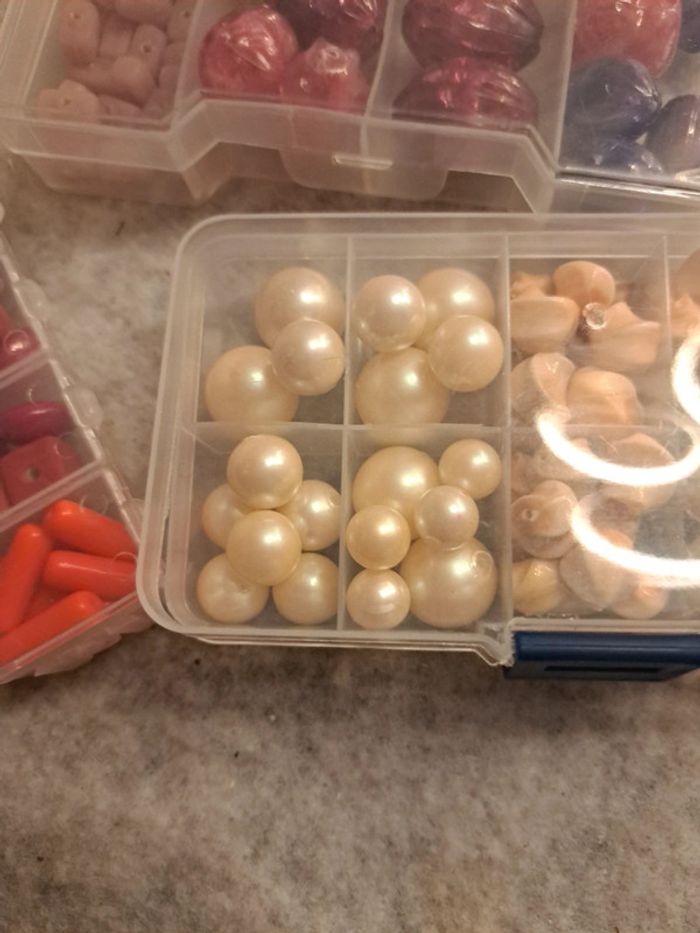 Lot de perles avec boîte - photo numéro 10