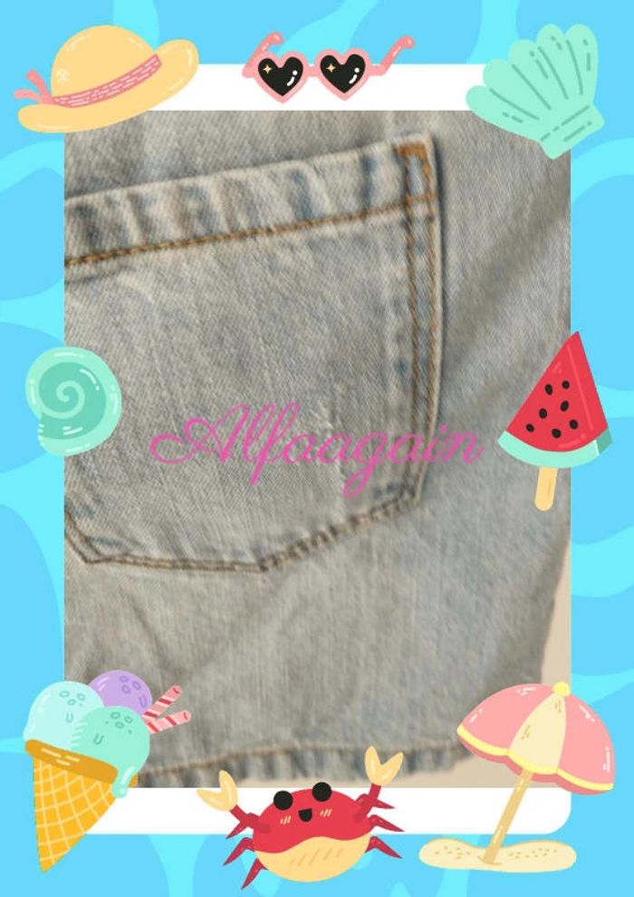 Ensemble jupe jean t-shirt Kiabi 5ans - photo numéro 12