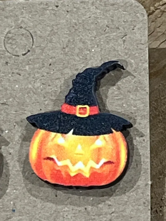 Boucle d’oreille Halloween - photo numéro 2