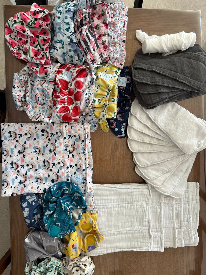 Lots de couches lavables - photo numéro 6