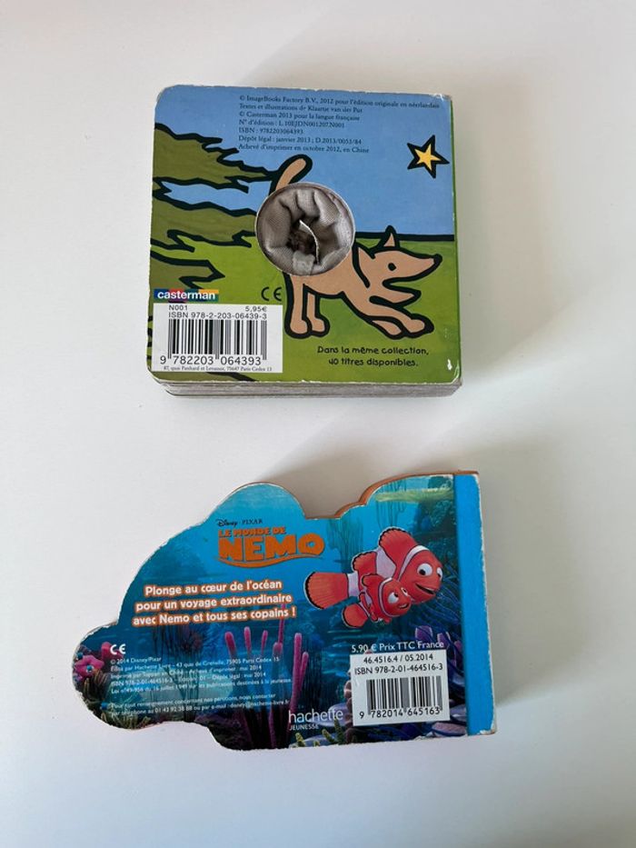 Lot de 2 livres le monde de Nemo et grand loup - photo numéro 2
