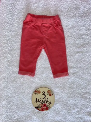 Jegging rose 3 mois