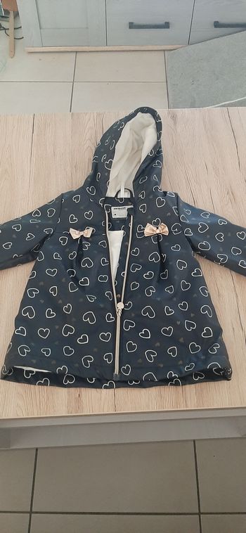 Manteau imperméable 36 mois
