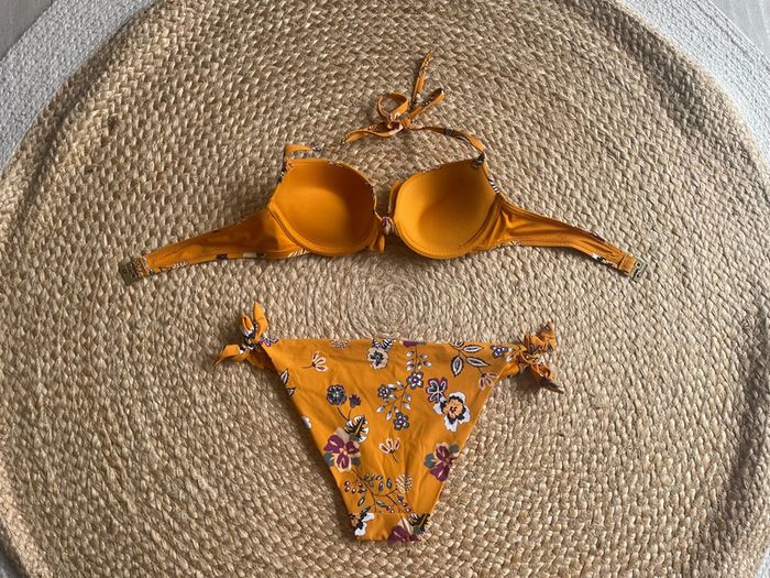 Maillot de bain fleuri 36 Etam - photo numéro 4