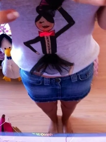 Jupe en jeans #zara