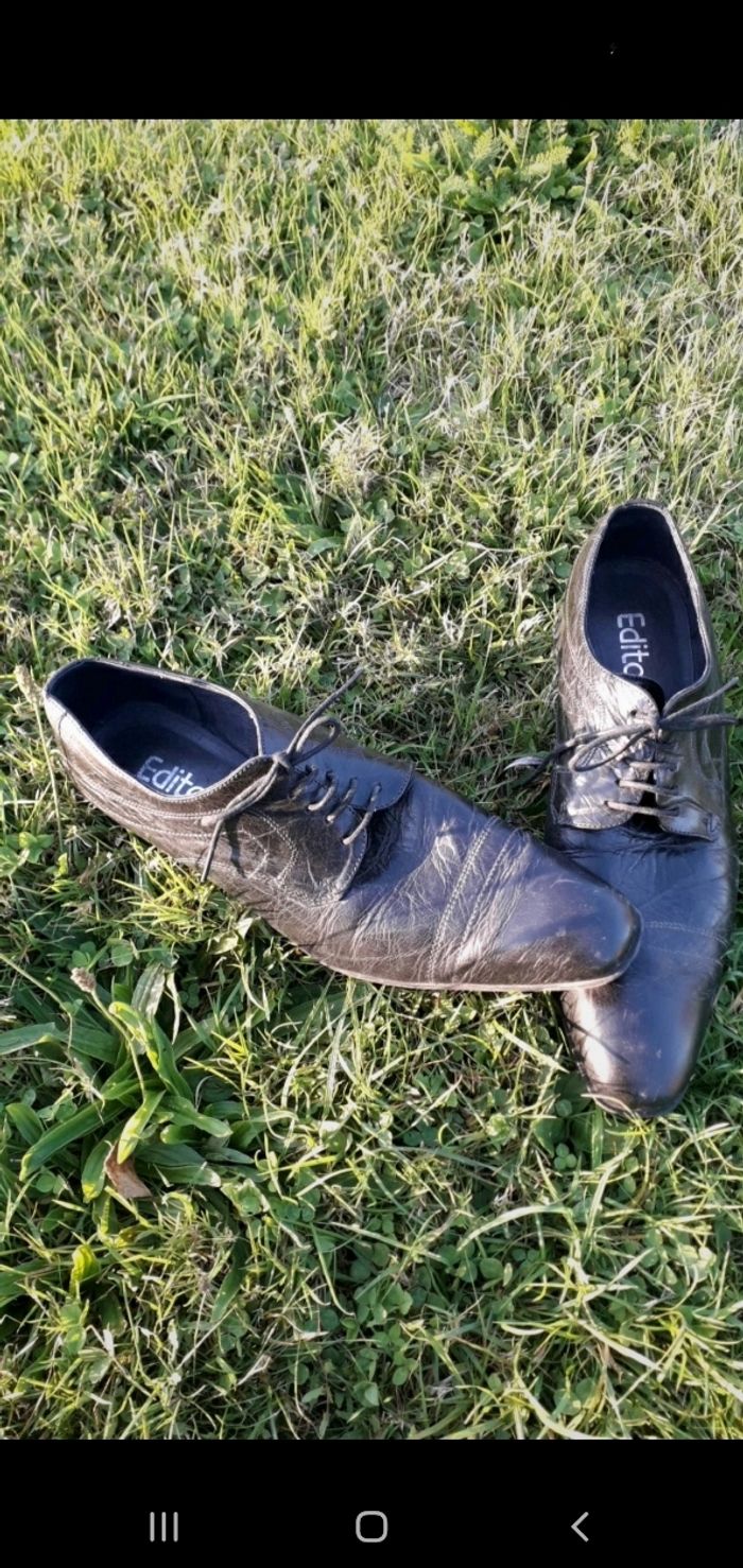 chaussures cuir