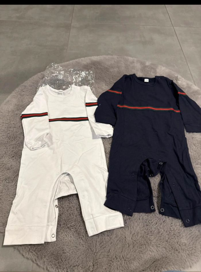 Lot de 2 grenouillère garçons 12-18 mois neuf - photo numéro 2