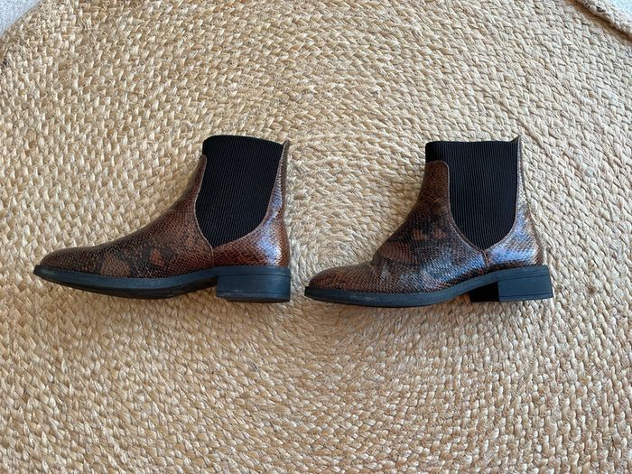 Bottines python 38 Eram - photo numéro 4