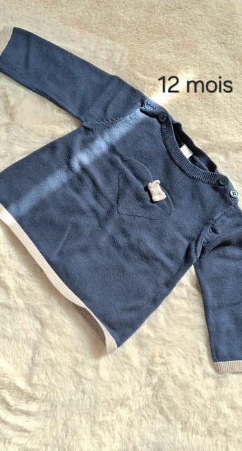 Pull fin taille 12 mois