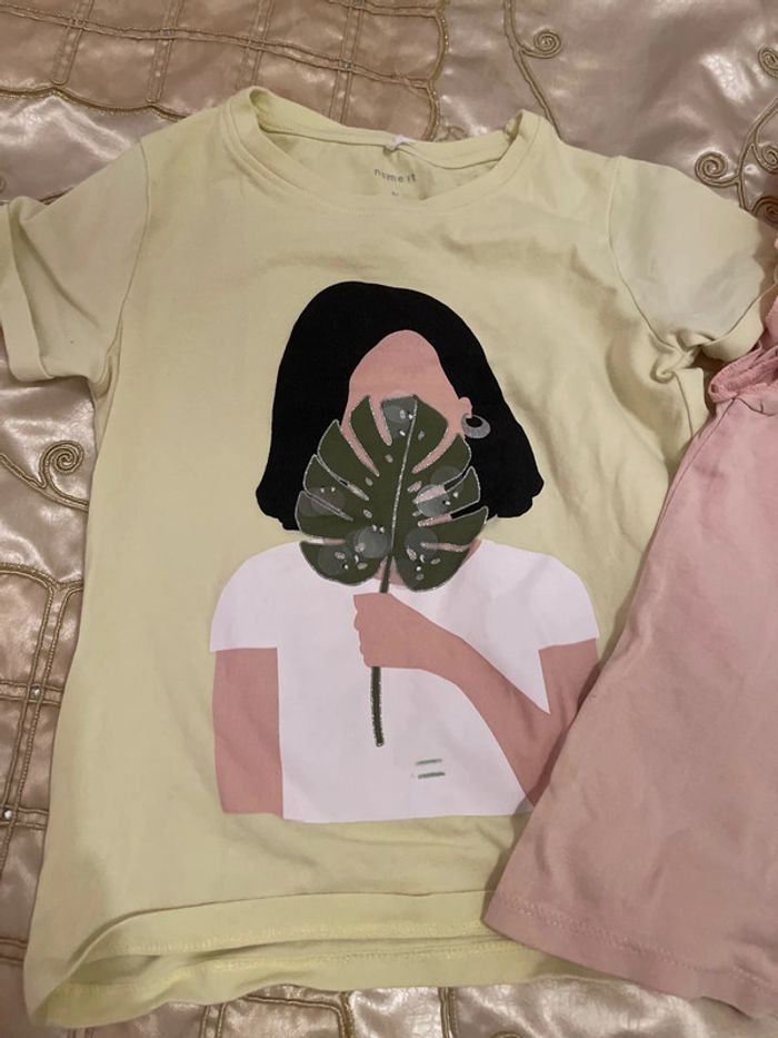 2 t-shirt 6 ans - photo numéro 3