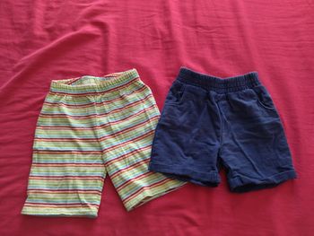 Shorts taille 6 mois