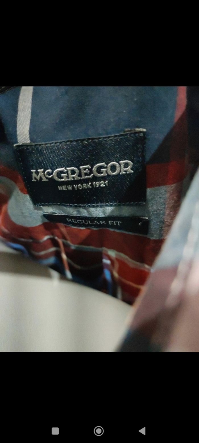 Chemise homme carreaux mc Gregor - photo numéro 4