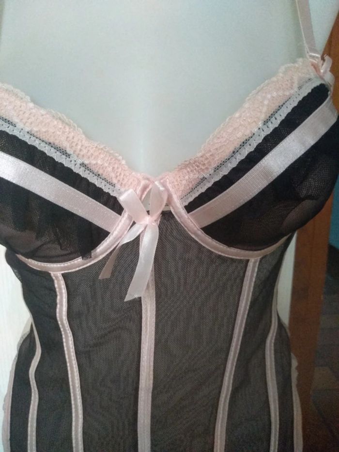 Corset sexy burlesque Soleil sucré 🩷 - photo numéro 8