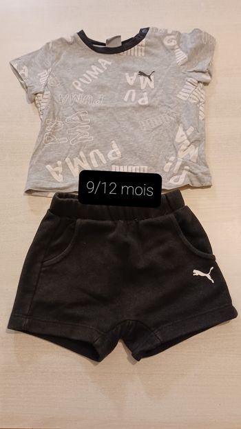 Ensemble 9/12 mois puma