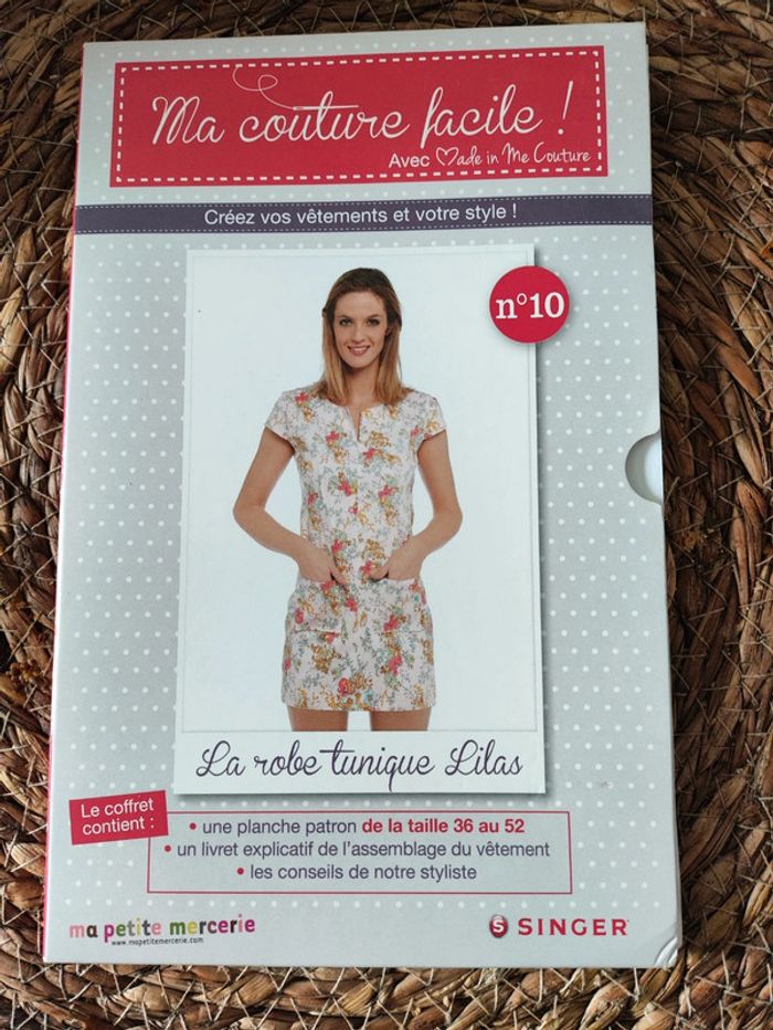 Patron couture Robe Tunique Lilas