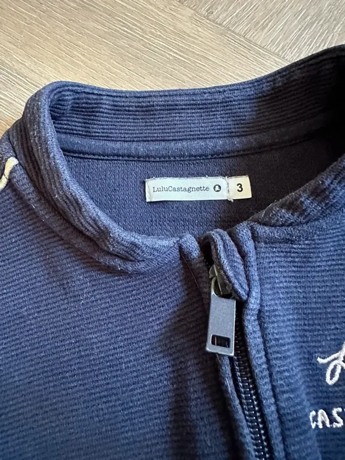 Gilet bleu marine - photo numéro 2
