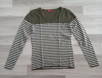 Pull femme à rayures Tissaia taille M