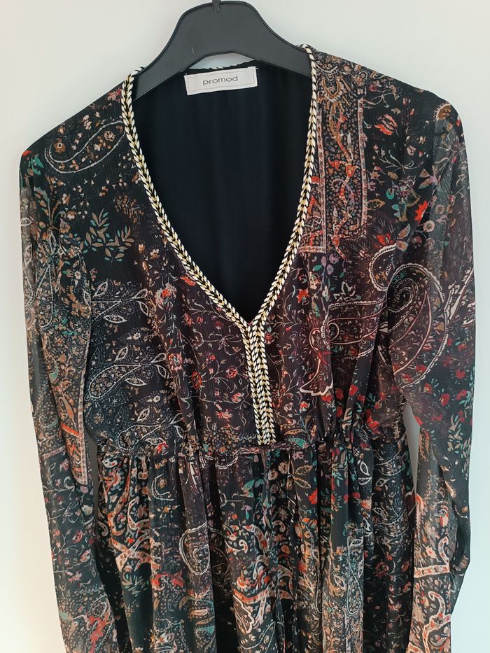 Robe longue Promod taille 36 - photo numéro 5