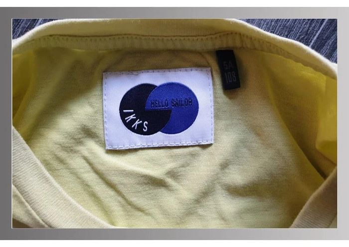 Tee-shirt garçon jaune IKKS 5 ans - photo numéro 4