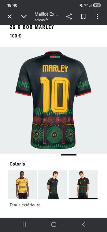 Vente de maillot de foot