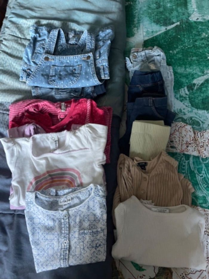 Lots vêtements fille 18 mois