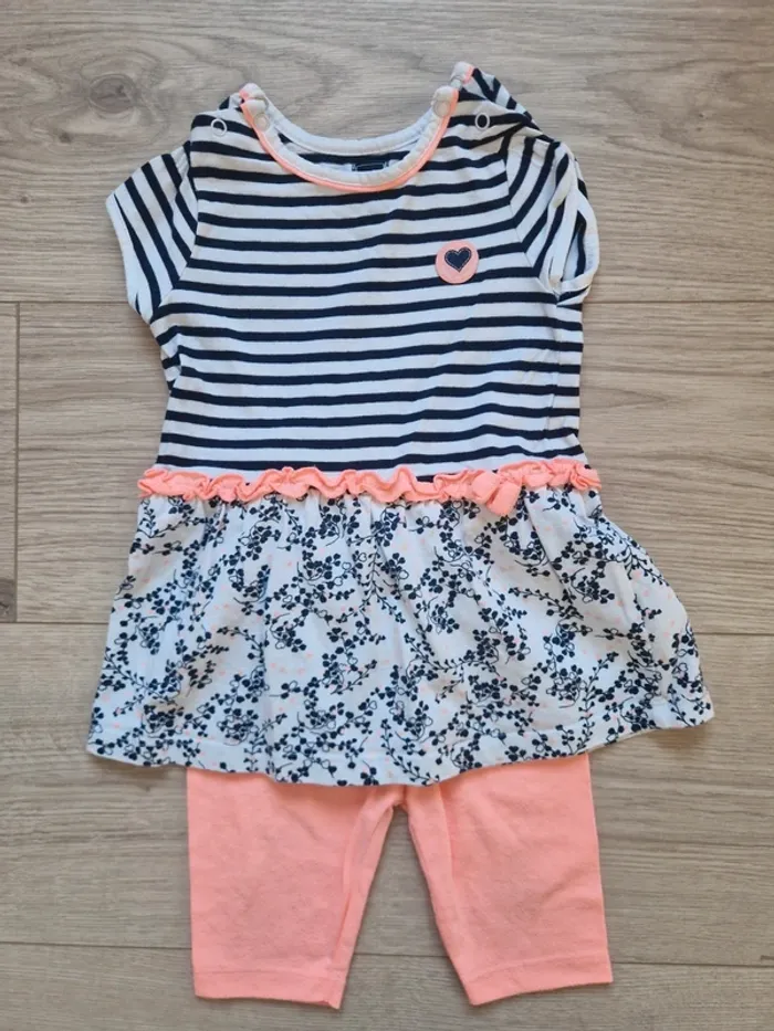 Robe et legging Terre de Marins 12 mois