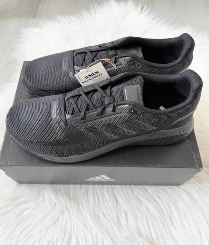 Adidas – Taille 49 1/3 – Noir / All black – Neuf avec étiquette - photo numéro 5
