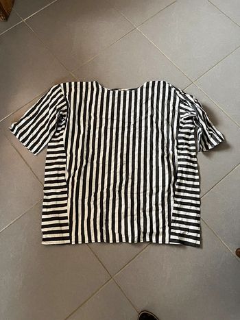 Blouse/tunique oversize à ligne
