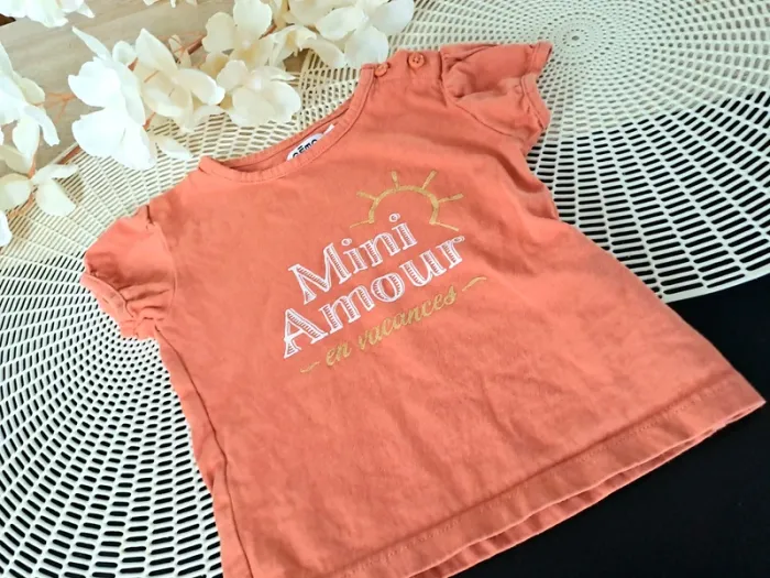 Tee shirt, taille 12 mois, marque gémo - photo numéro 3