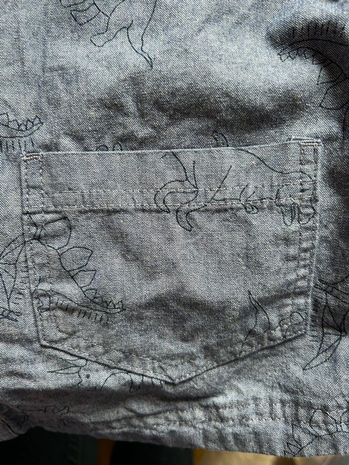 Chemise manches longues dinosaure vertbaudet 5 ans - photo numéro 4