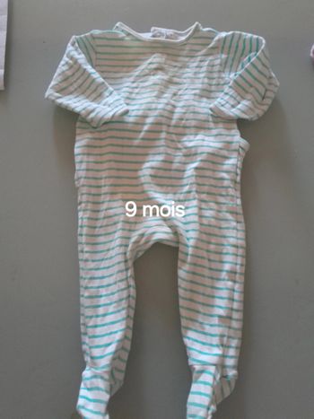 Pyjama 1 pièce 9 mois
