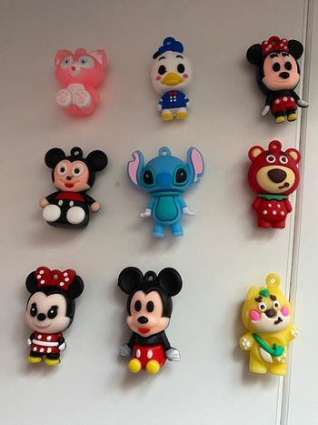 Mini figurine souris canard ourson