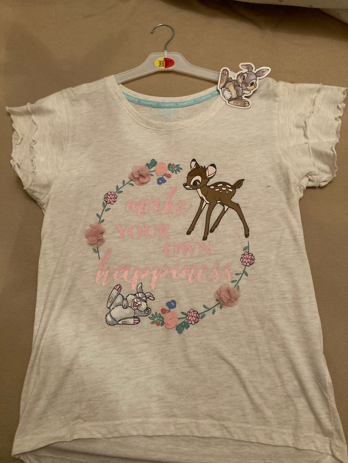Teeshirt bambi et panpan