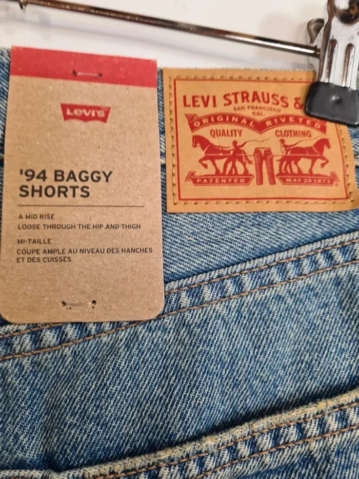 Short jeans levi's '94 baggy - photo numéro 6