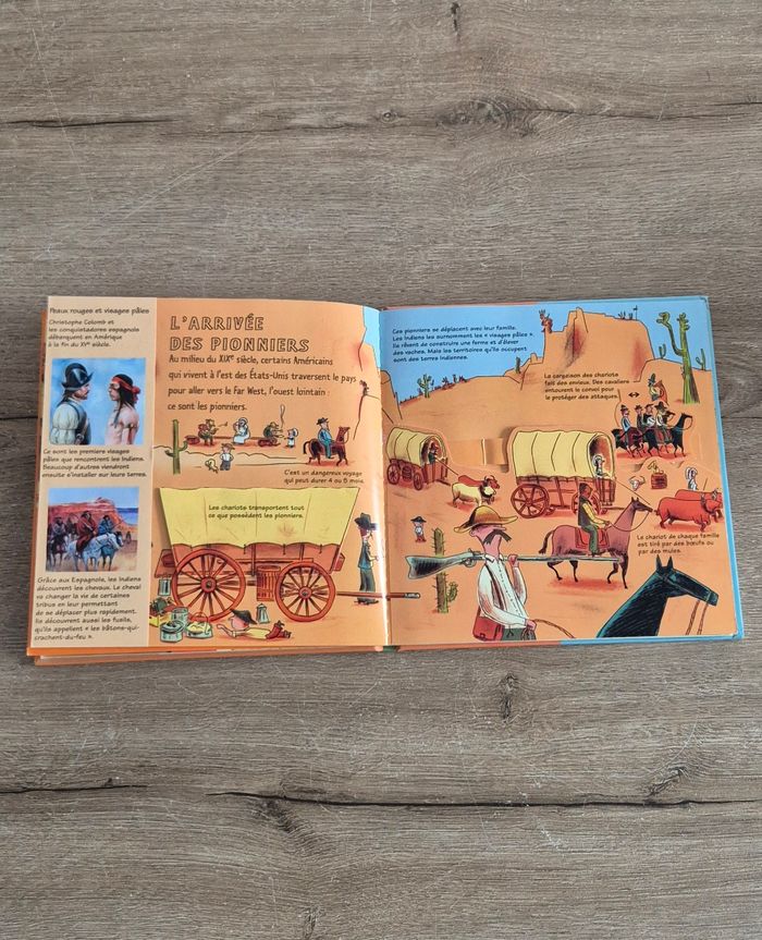 Livre animé Les cow-boys et les Indiens - photo numéro 6