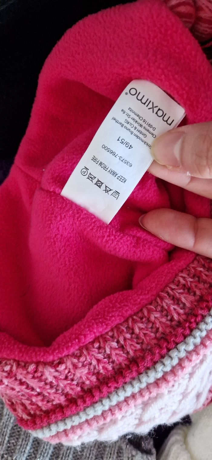 Lot de 4 bonnets fille 49/51 cm - photo numéro 7