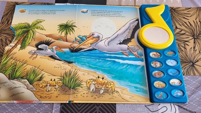 Livre avec sons les animaux marins - photo numéro 2