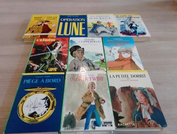Lot de 10 livres, bibliothèque verte (divers)(2)
