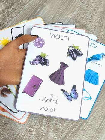 11 Fiches de nomenclature des couleurs