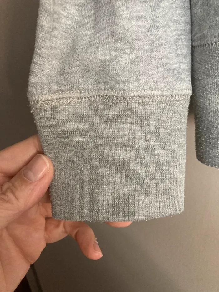 I dig Denim sweat gris à capuche 134-140 cm - photo numéro 6
