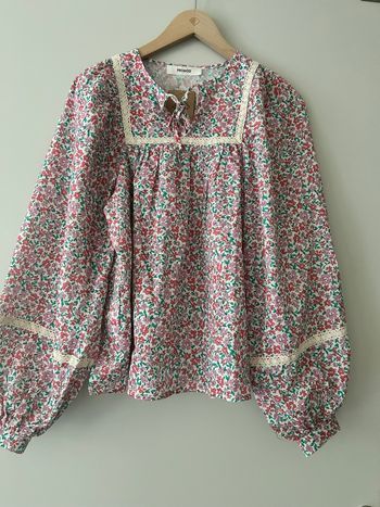Blouse bohème fleur 