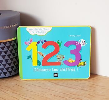 🦄 Imagier puzzle "123 découvre les chiffres" - Hatier jeunesse 🦄