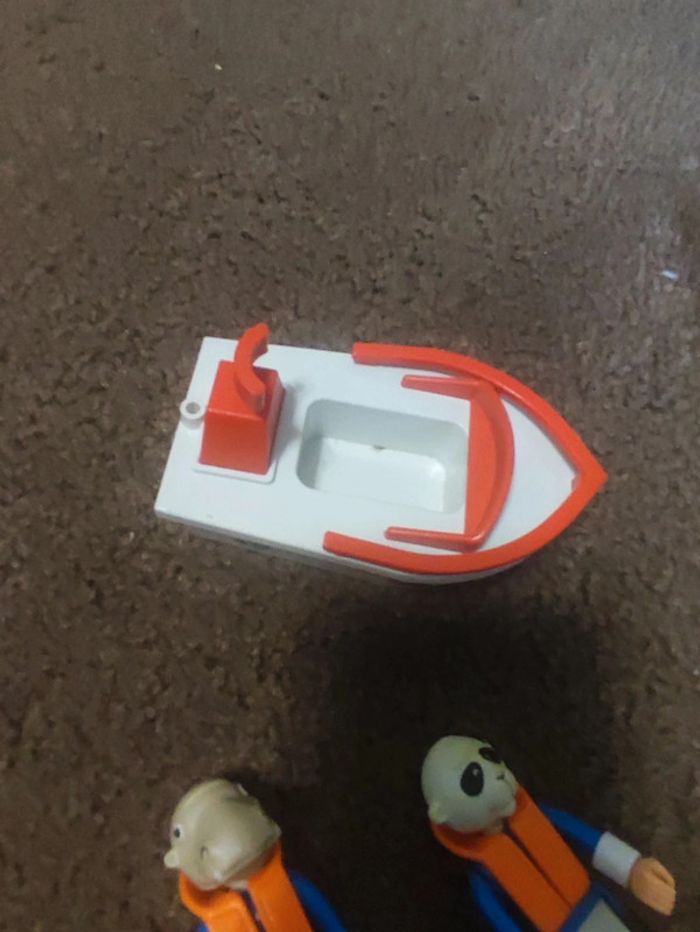 lot barque + 2 personnages zooland - photo numéro 4