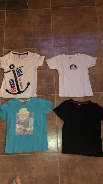 Lot tee-shirts 👕 4A (*4)