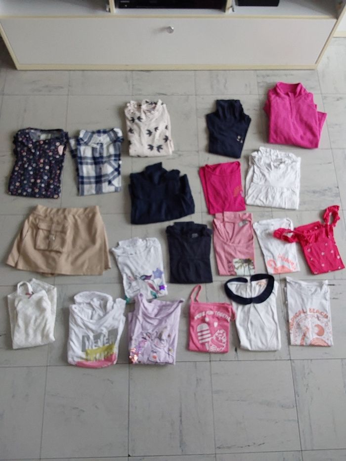 Lot de 50 vêtements divers fille 10 ans - photo numéro 8