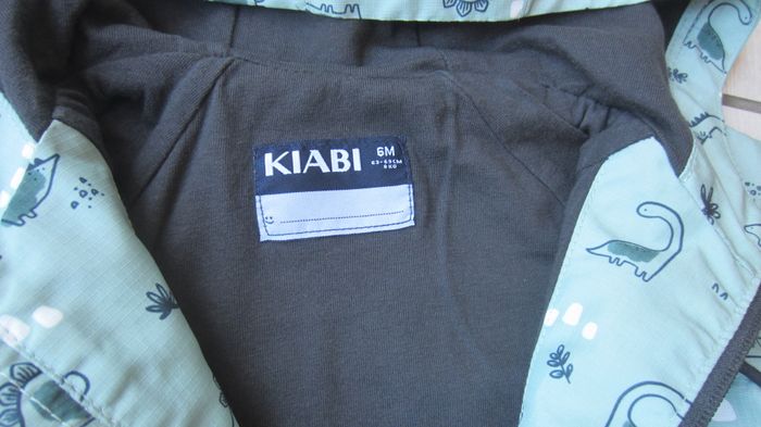 Blouson coupe/vent a capuche 6 mois - photo numéro 2