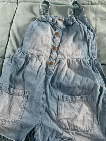 Combi short salopette 8 ans