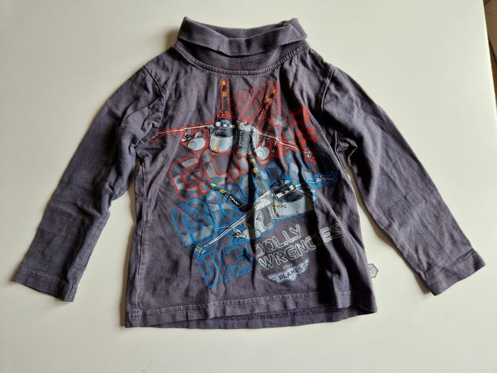 Lot de 2 tee shirts col roulé 36 mois - photo numéro 2